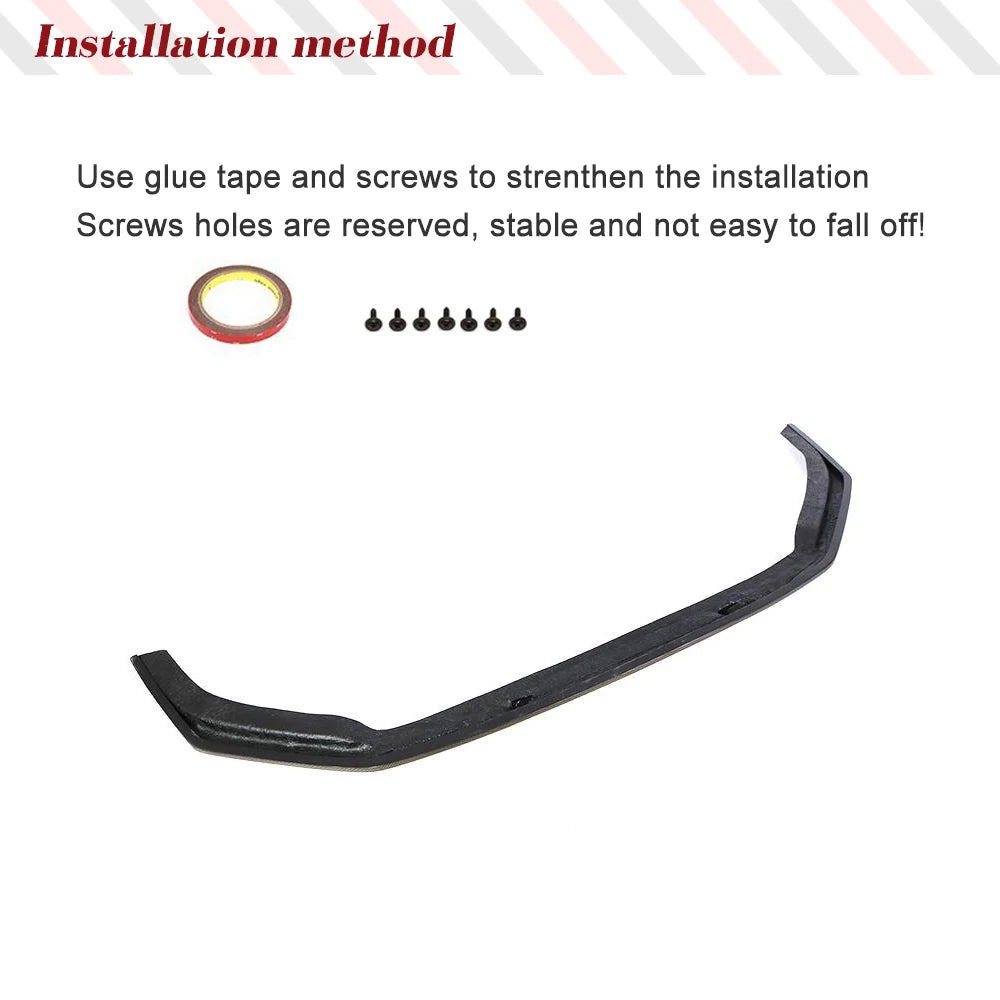 Carbon Fiber Front Lip for Audi RS3 Sedan 8V (2017-2019)