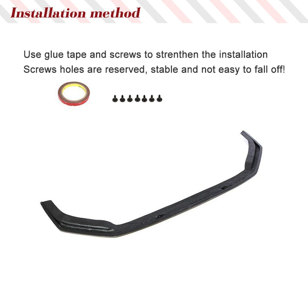 Carbon Fiber Front Lip for Audi RS3 Sedan 8V (2017-2019)