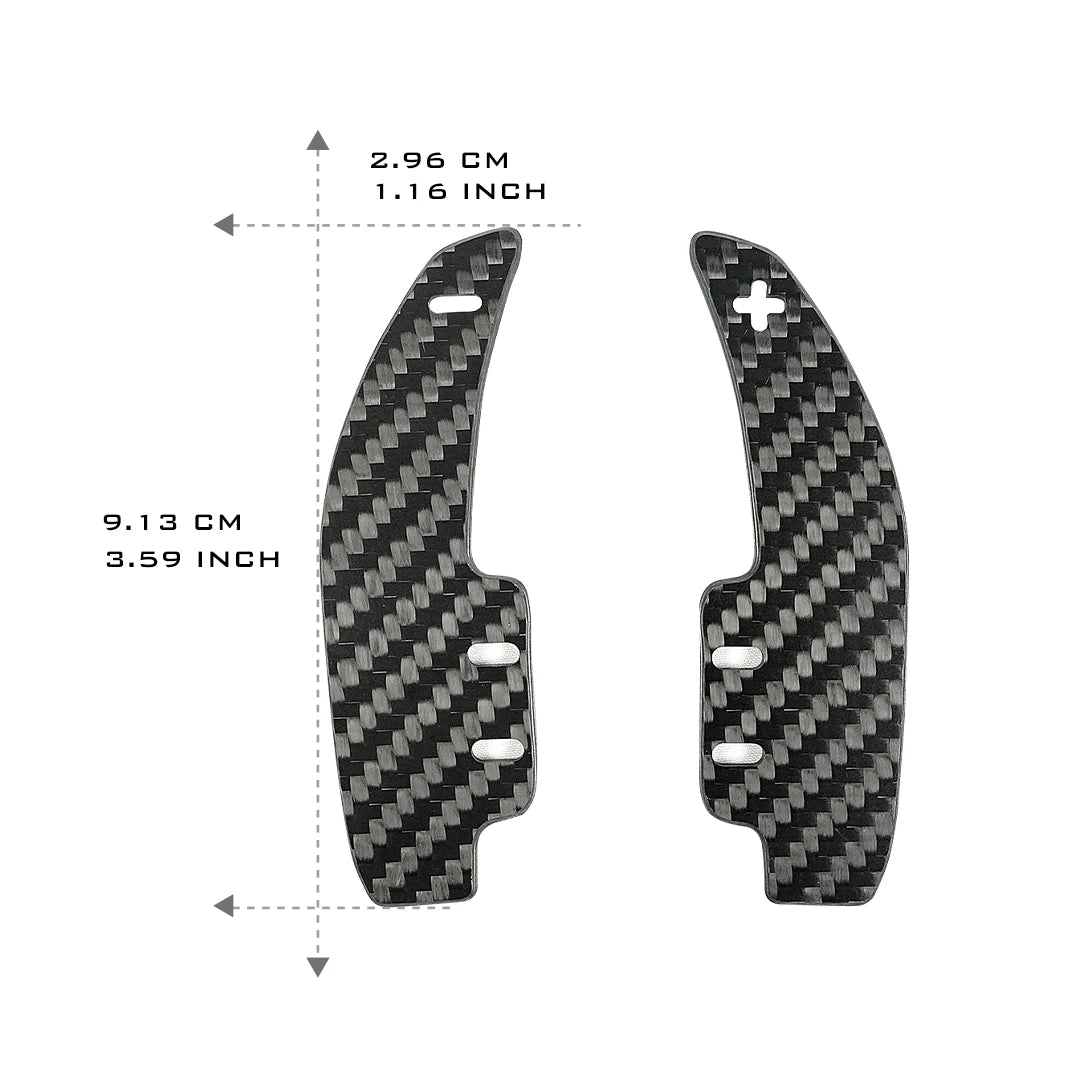 Carbon Fiber Spare Paddles - Compatible with Magnetic Base (Not Included)