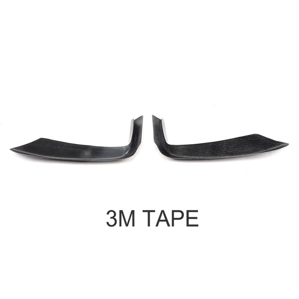 Carbon Fiber Front Bumper Fog Lamp Cover Fins for BMW 4 Series F32 / F33 / F36 M Sport (2013-2018)