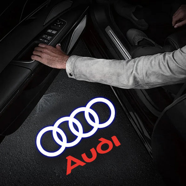 Audi LED Logo Projector Door Welcome Lights - 2 or 4 Pack