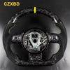 Carbon Fiber Steering Wheel with Leather / Alcantara for Audi R8 / TT (2006-2015)