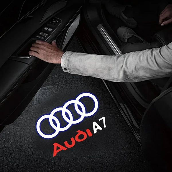 Audi LED Logo Projector Door Welcome Lights - 2 or 4 Pack