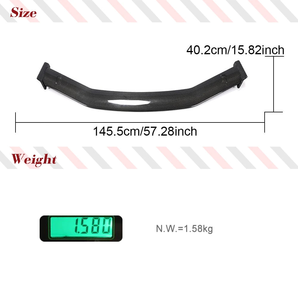 Carbon Fiber Rear Trunk Spoiler Wing for Audi A5 S-Line / S5 B9 Sportback (2017-2019)