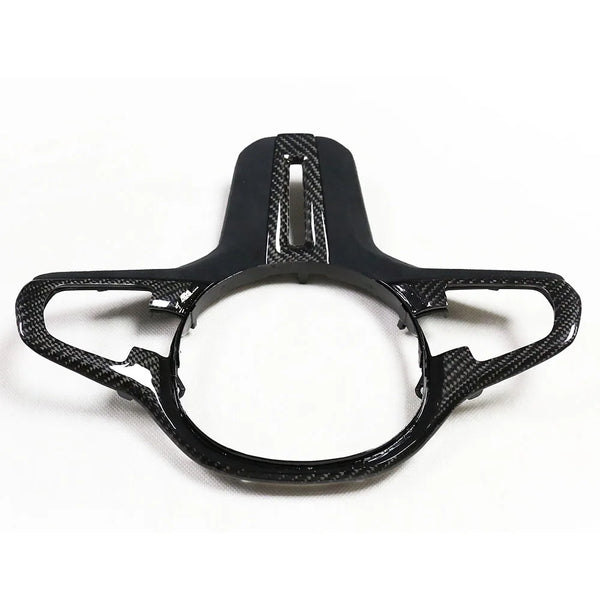 Carbon Fiber Steering Wheel Trim for BMW M5 F90 / X3M F97 / X4M F98 / G-Series 5/6/7 (2018-2019)