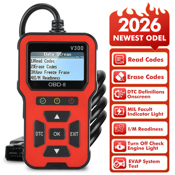 Professional OBD2 Scanner Tool - Engine Code Reader