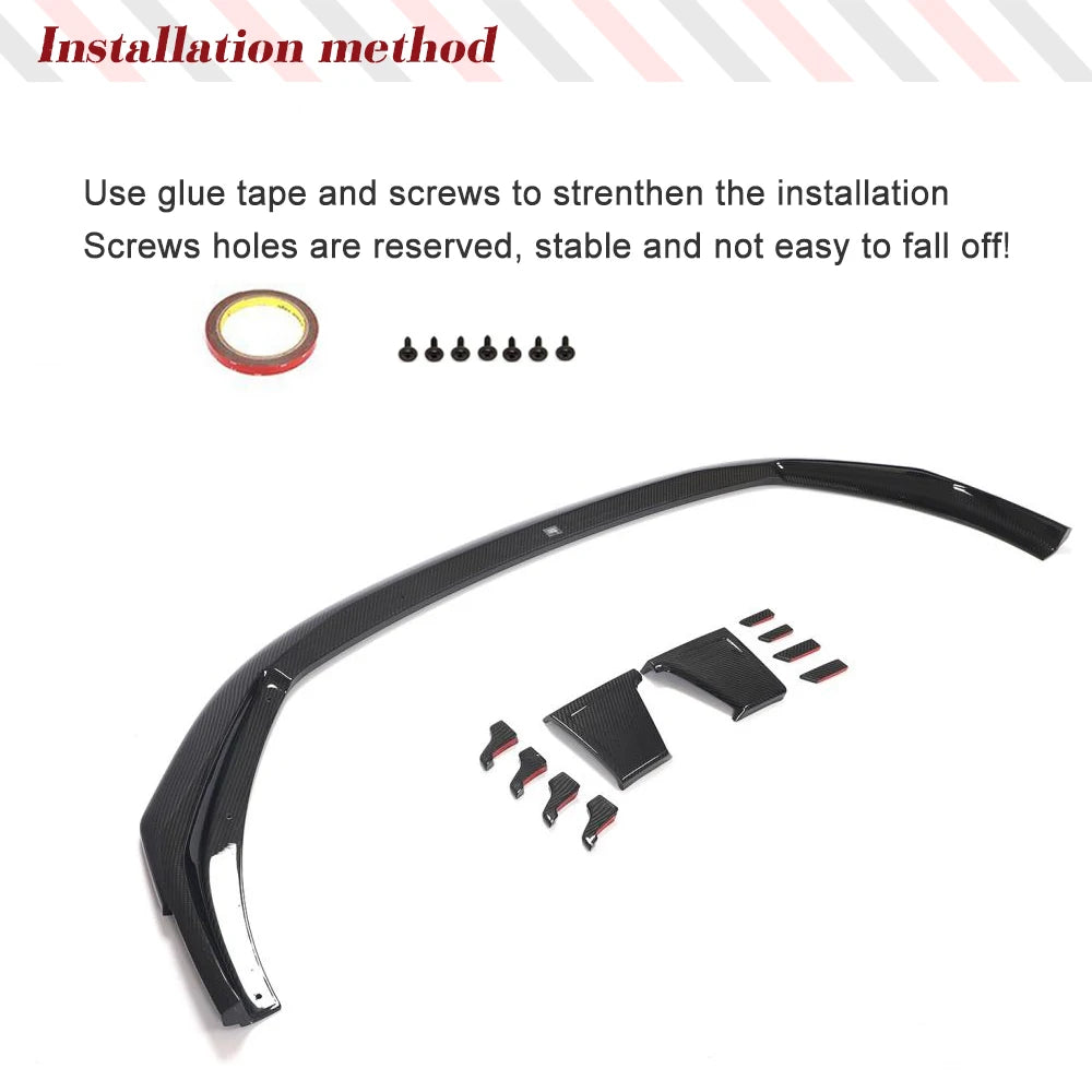Carbon Fiber Front Lip for Audi RS4 B9 (2019)