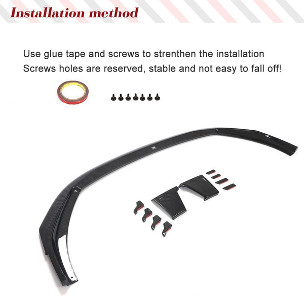 Carbon Fiber Front Lip for Audi RS4 B9 (2019)