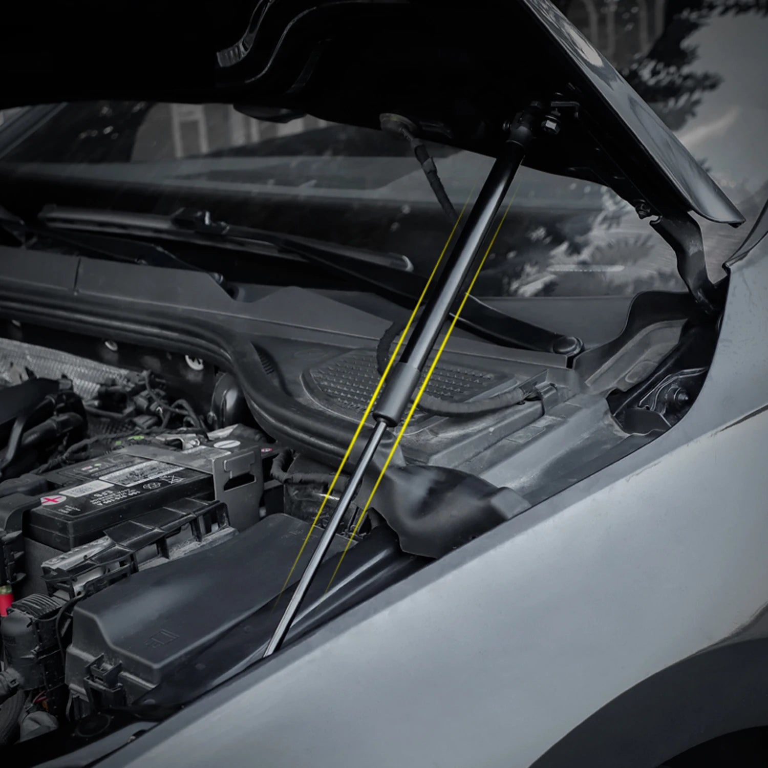 Hood Bonnet Strut Kit for Golf MK8 (2022–2025) - EuroSpeed