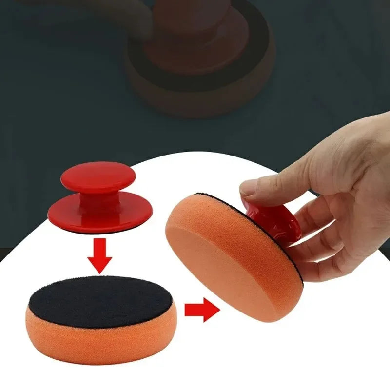 Car Wax Applicator Pads Set - Soft Foam Detailing Pads