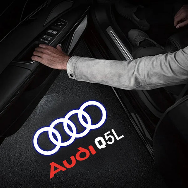 Audi LED Logo Projector Door Welcome Lights - 2 or 4 Pack