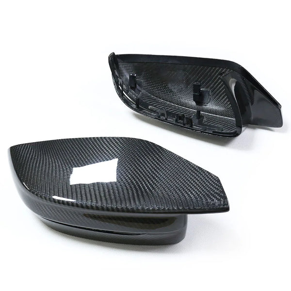 M-Style Carbon Fiber Mirror Covers for BMW G87 M2 / G80 M3 / G82 M4 (2021-2023) LHD