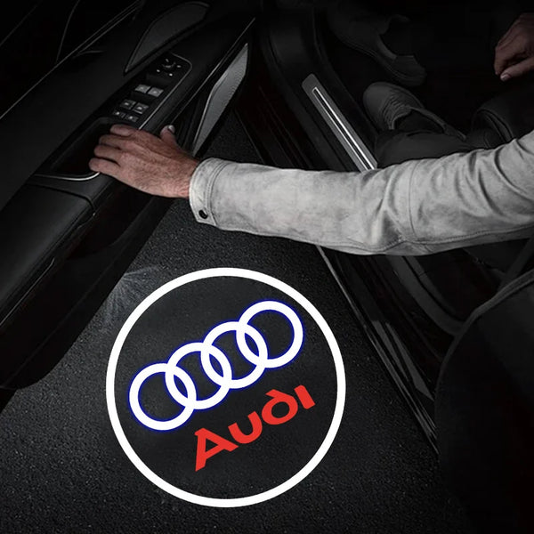 Audi LED Logo Projector Door Welcome Lights - 2 or 4 Pack
