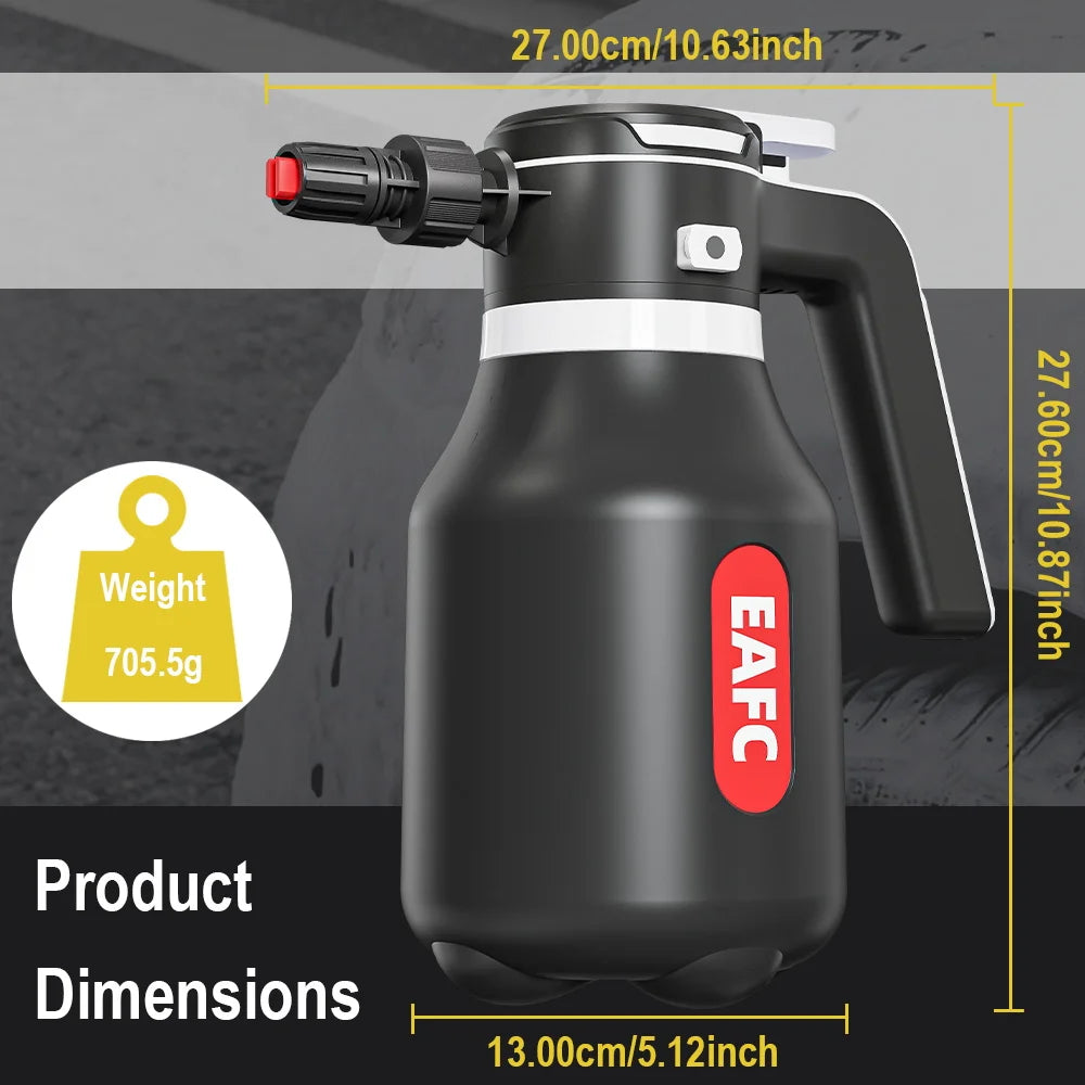 Car Electric Foam Sprayer - Wireless Foam Cannon