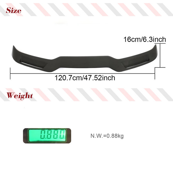 Carbon Fiber Rear Trunk Spoiler Wing Lip for BMW 4 Series G22 / M4 G82 (2021-2023)