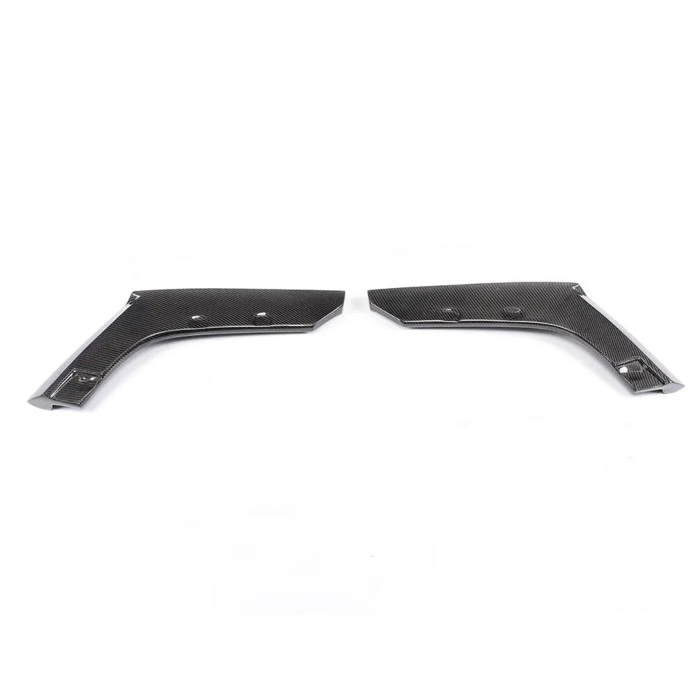 Carbon Fiber Rear Bumper Corner Splitters for BMW M3 F80 / M4 F82 / M4 F83 (2014-2020)