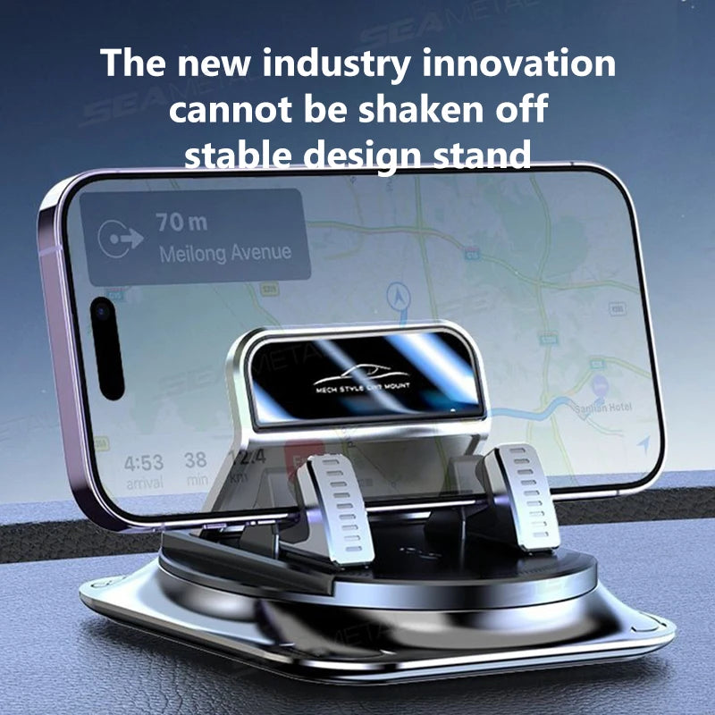 360� Car Dashboard Phone Mount - Anti-Slip Holder