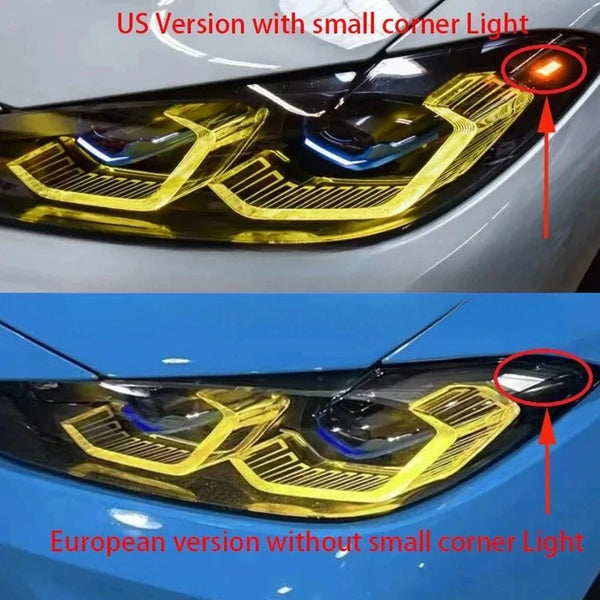 Headlight DRL Module Upgrade (Yellow, Blue, Red) for BMW M3/M4 4 Series CSL (2021+) - EuroSpeed