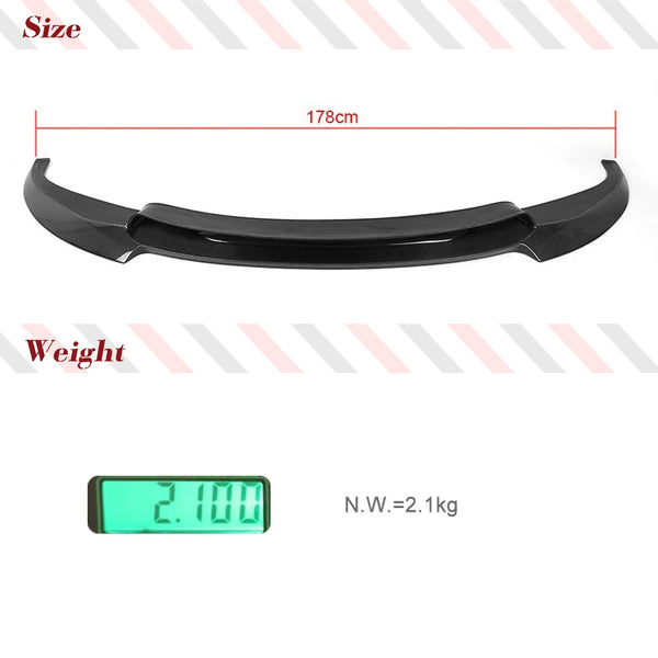 Carbon Fiber 3-Piece Front Lip Splitter for BMW M6 F06 / F12 / F13 (2013-2016)