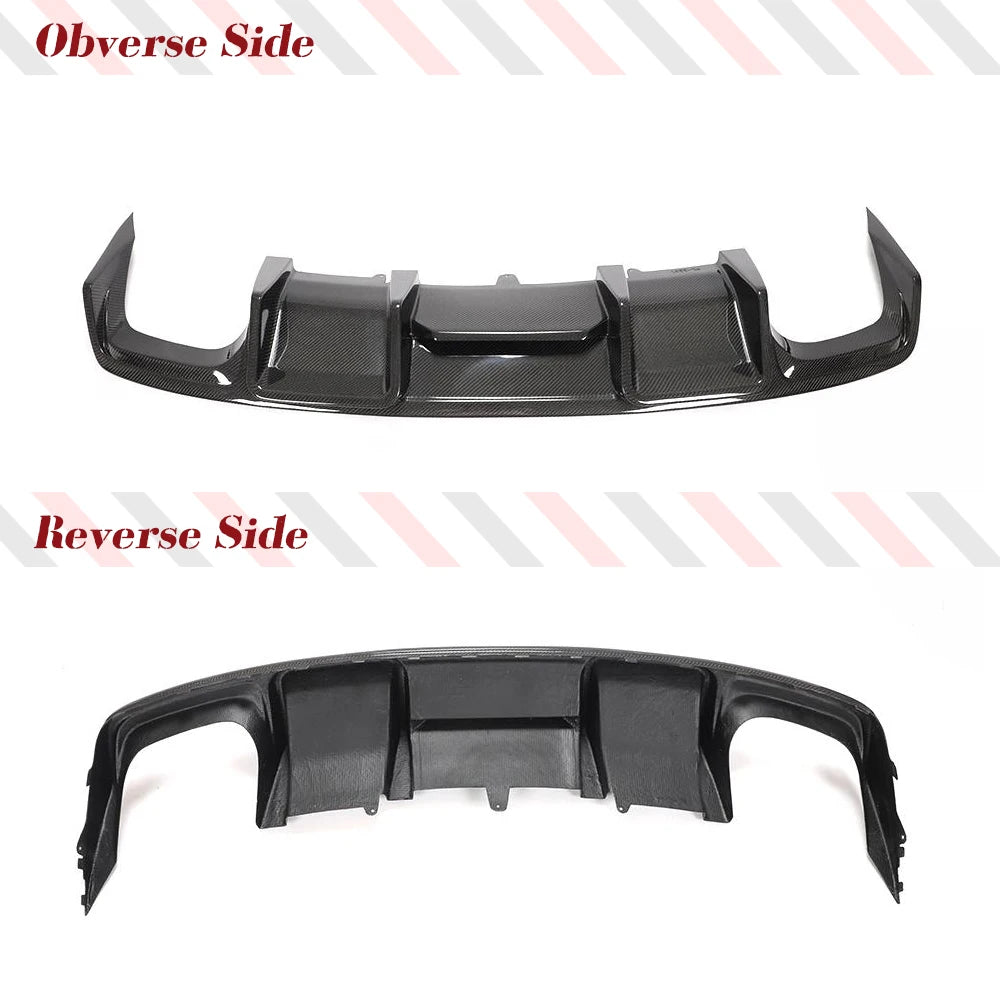 Carbon Fiber Rear Diffuser for Audi A4 S-Line / S4 B8.5 Sedan (2013-2016)