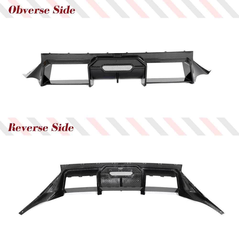 Dry Carbon Fiber Rear Bumper Diffuser for BMW M2 G87 Coupe (2022-2024)