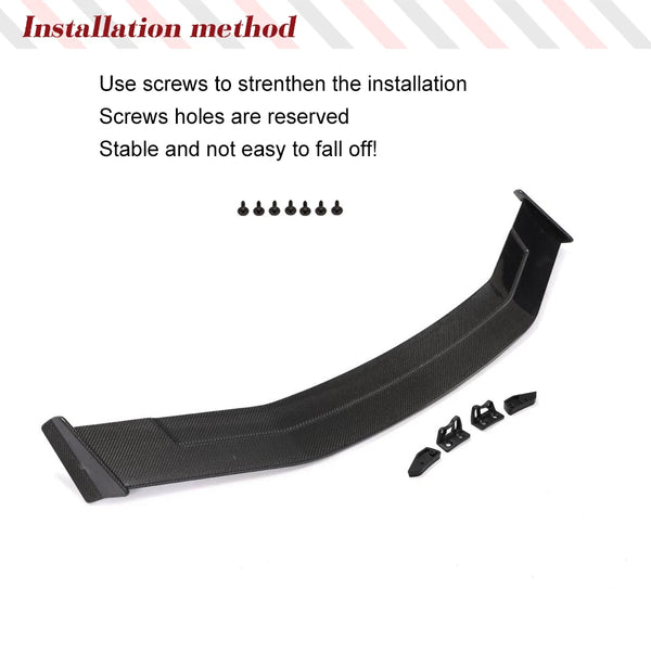 Carbon Fiber Rear Trunk Spoiler Wing for Audi A5 S-Line / S5 B9 Sportback (2017-2019)