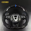 Carbon Fiber Steering Wheel with Leather / Alcantara for Audi R8 / TT (2006-2015)