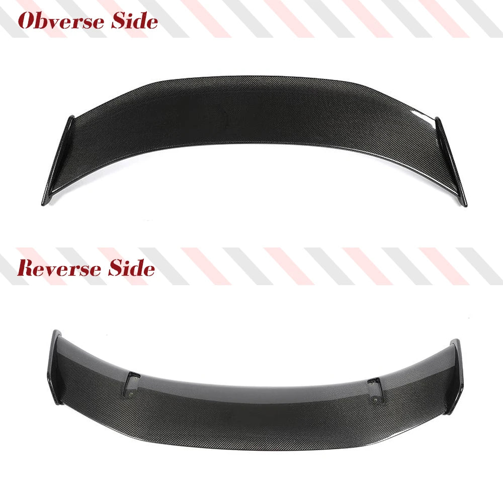 Carbon Fiber Rear Trunk Spoiler Wing for Porsche Cayman Boxster 981, 718, 987, 911 GT4 (2016-2019)