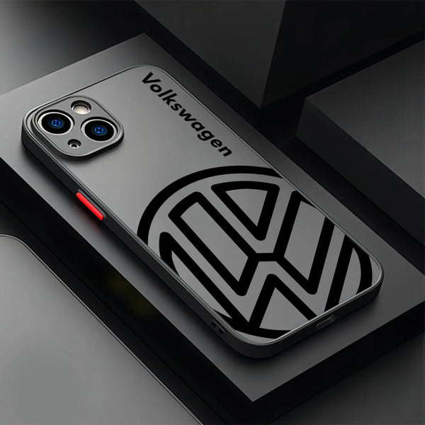 Matte Transparent Volkswagen Edition iPhone Case - VW & GTI Designs