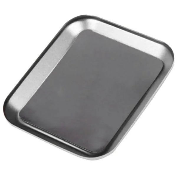 Magnetic Aluminum Screw Tray - Parts Storage Plate