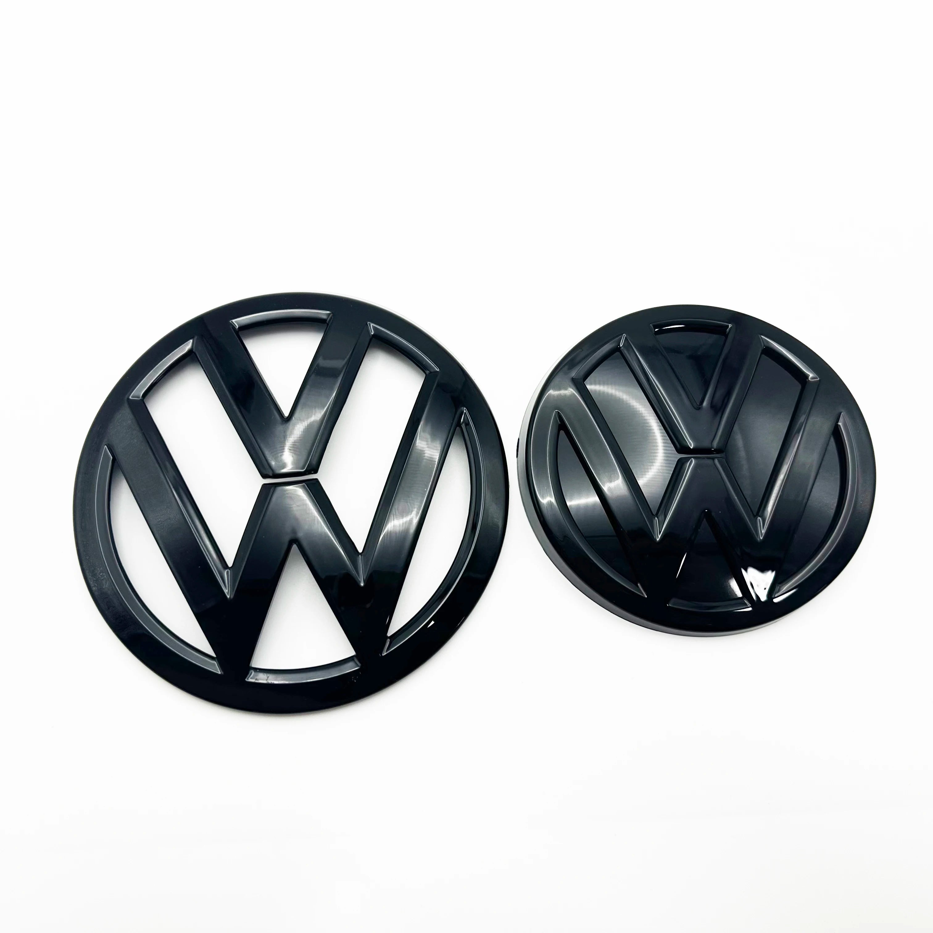 Gloss Black Emblem Set for Volkswagen Golf MK7 (Front & Rear)