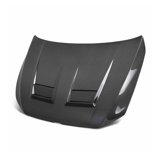 SEIBON DV-Style Carbon Fiber Hood — Volkswagen Golf GTI / Golf R (MK8) (2022–2024)
