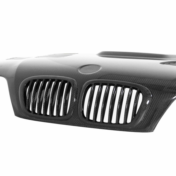 SEIBON GTR-Style Carbon Fiber Hood for BMW 3 Series M3 E46 (1999–2006)