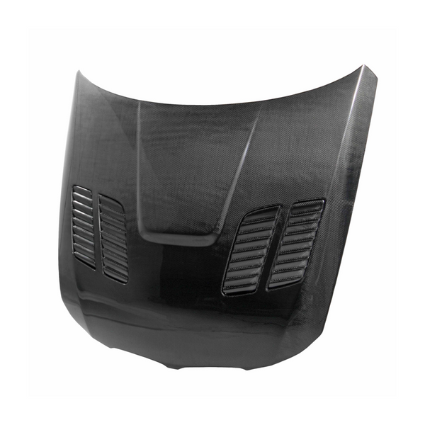 SEIBON GTR-Style Carbon Fiber Hood for BMW 3 Series 328i E90 / 328i E91 / 328i E92 / 328i E93 / 335i E90 / 335i E92 & More