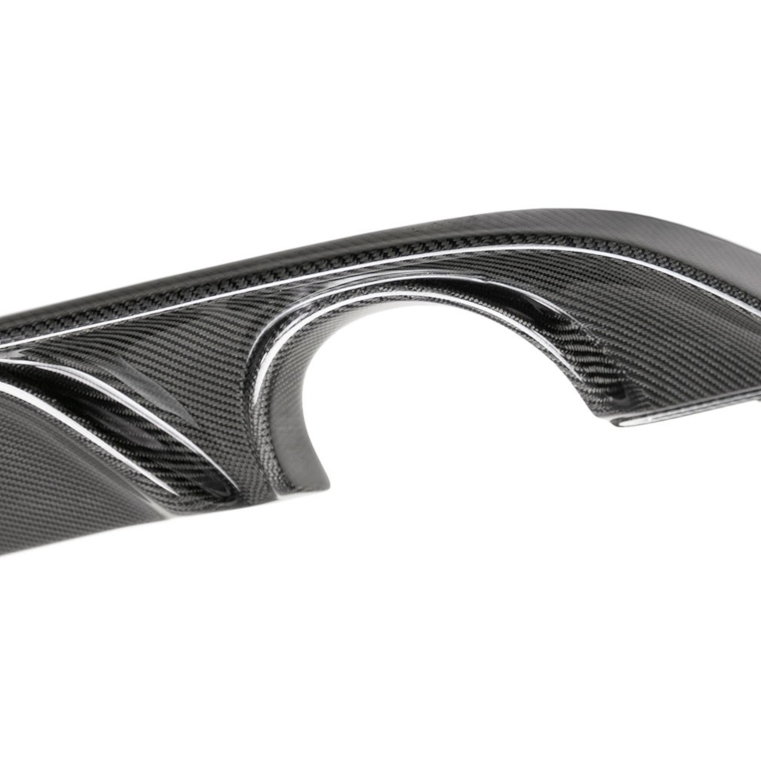 SEIBON MB-Style Carbon Fiber Rear Lip for Volkswagen Golf GTI MK7 (2015–2021)