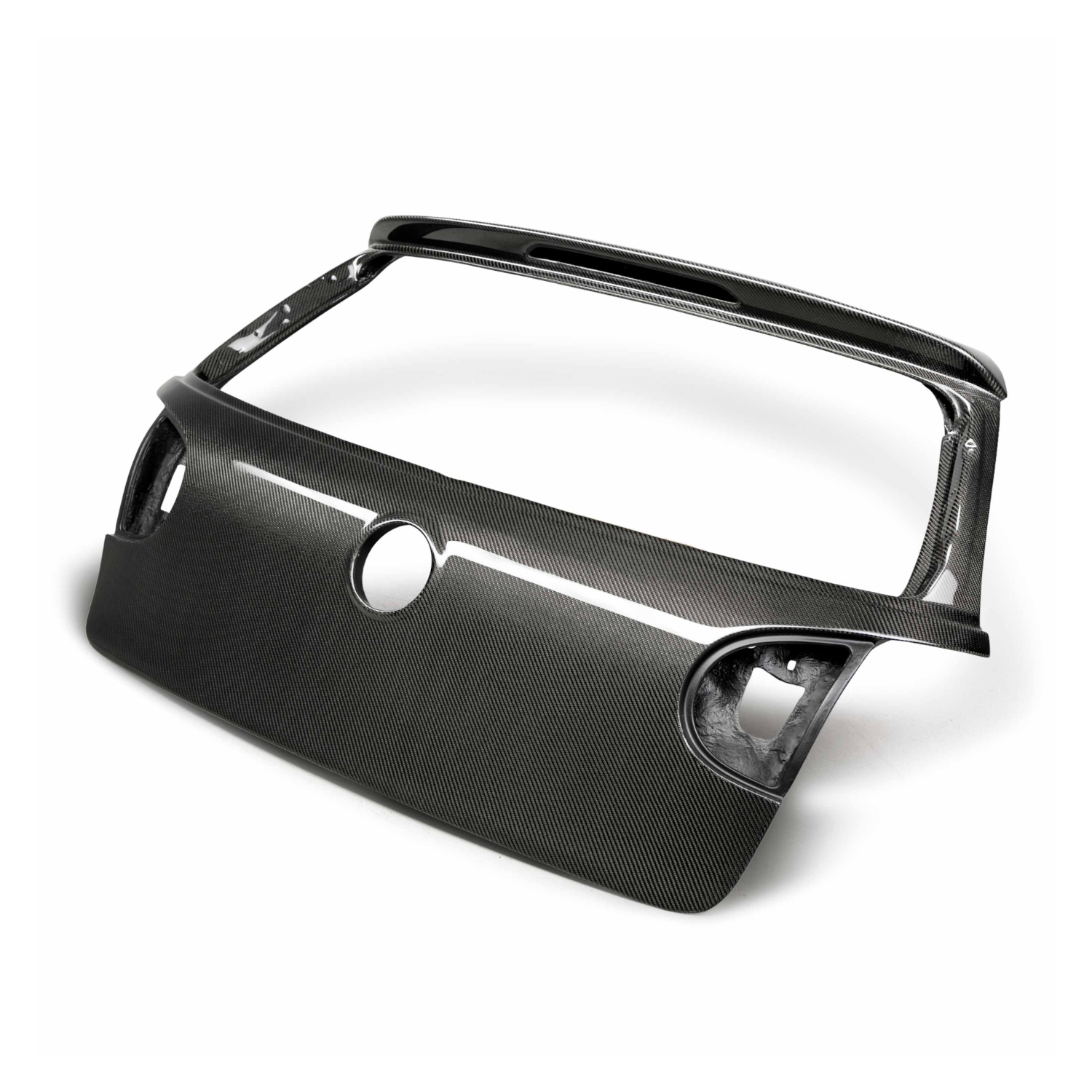 SEIBON OEM-Style Carbon Fiber Trunk Lid — Volkswagen Golf GTI / Golf R32 (MK5) (2006–2009)