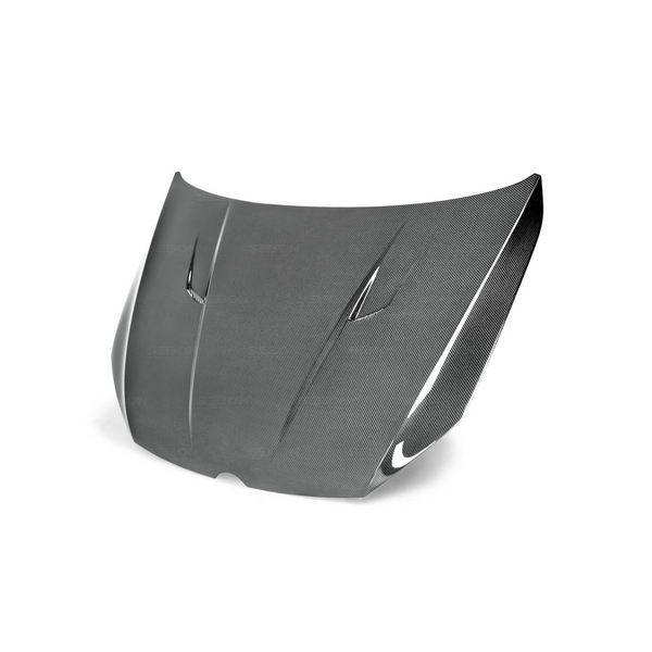 SEIBON TM-Style Carbon Fiber Hood for Volkswagen Golf MK7 / Golf Sportwagen MK7 / Golf GTI MK7 / Golf R MK7 (2015–2021)