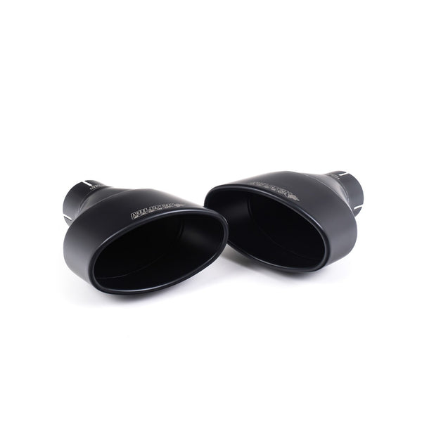 Milltek Sport Valved Non-Resonated Cat-Back Exhaust (Audi RS5 B9.5 Cerakote Black Tips) for Audi RS5 B9.5 (2019–2026)