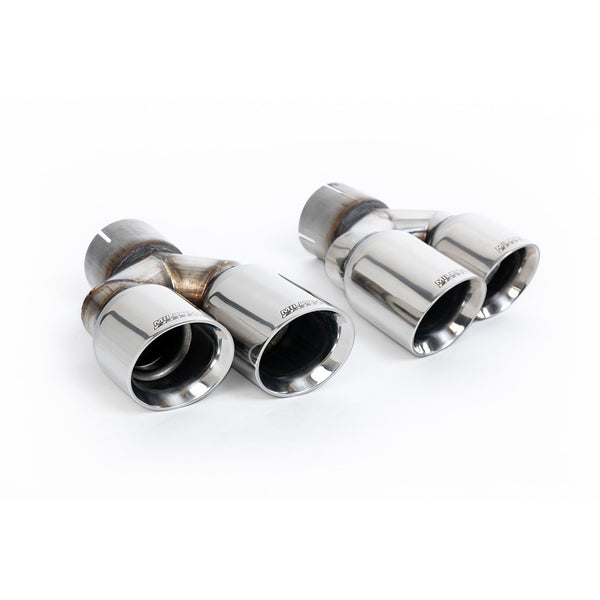 Milltek Sport Race Cat-Back Exhaust (Audi B8 S4 V6 Polished Tips) for Audi S4 B8 (2009–2012)