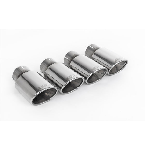 Milltek Sport Non-Resonated Cat-Back Exhaust (Audi MK3 TTS Polished Tips) for Audi TT 8S (2015–2018)