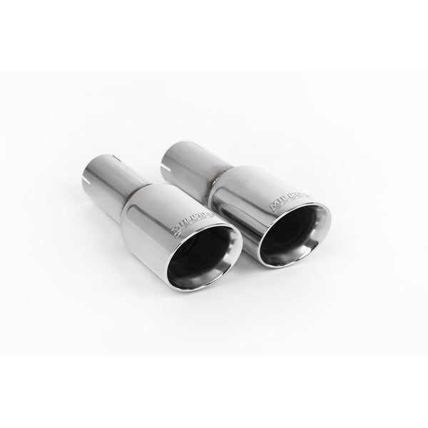 Milltek Sport Resonated Cat-Back Exhaust - Polished Tips for Audi A3 8P (2003–2012)