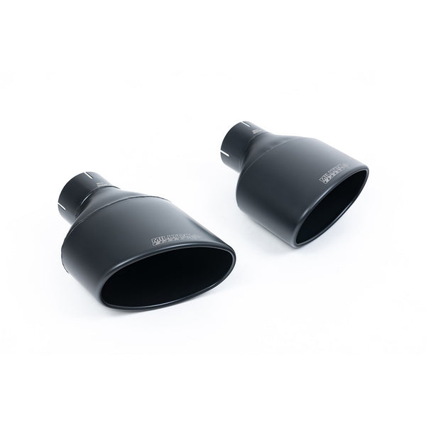Milltek Sport 80mm Non-Resonated Cat-Back Exhaust (Audi 8V RS3 Cerakote Black Tips) for Audi RS3 8V (2017–2026)