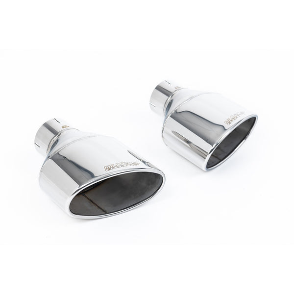 Milltek Sport 80mm Non-Resonated Cat-Back Exhaust (Audi TTRS MK3 Polished Tips) for Audi TT 8S (2016–2026)