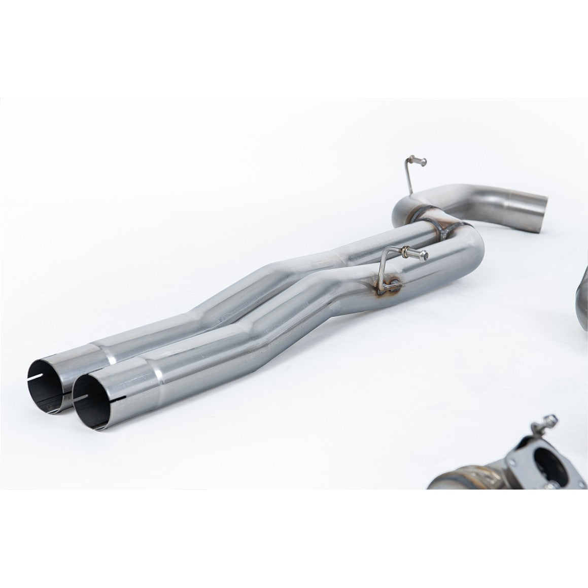 Milltek Sport 80MM Race Non-Resonated Cat-Back (Audi 8V RS3 Brushed Titanium Tips) for Audi RS3 8V (2017–2026)