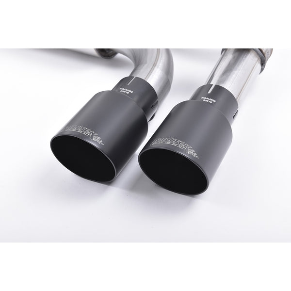 Milltek Sport Valved Cat-Back Exhaust (BMW F87 M2 Cerakote Black Tips) for BMW 2 Series F87 (2016–2018)