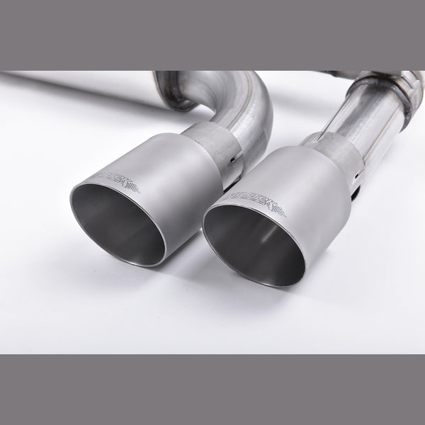 Milltek Sport Valved Cat-Back Exhaust (BMW F87 M2 Brushed Titanium Tips) for BMW 2 Series F87 (2016–2018)