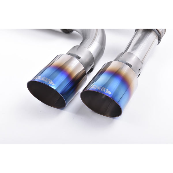Milltek Sport Valved Cat-Back Exhaust (BMW F87 M2 Burnt Titanium Tips) for BMW 2 Series F87 (2016–2018)