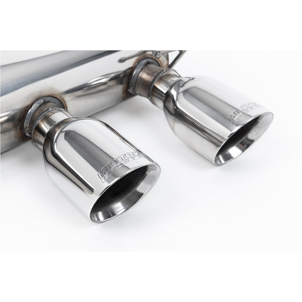 Milltek Sport Resonated Cat-Back Exhaust (VW Golf MK5 R32 Polished Tips) for Volkswagen Golf MK5 (2005–2009)