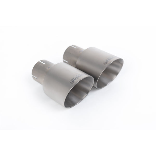 Milltek Sport Non-Resonated Race Cat-Back Exhaust (R Brushed Titanium Tips) for Volkswagen Golf MK6 (2009–2013)
