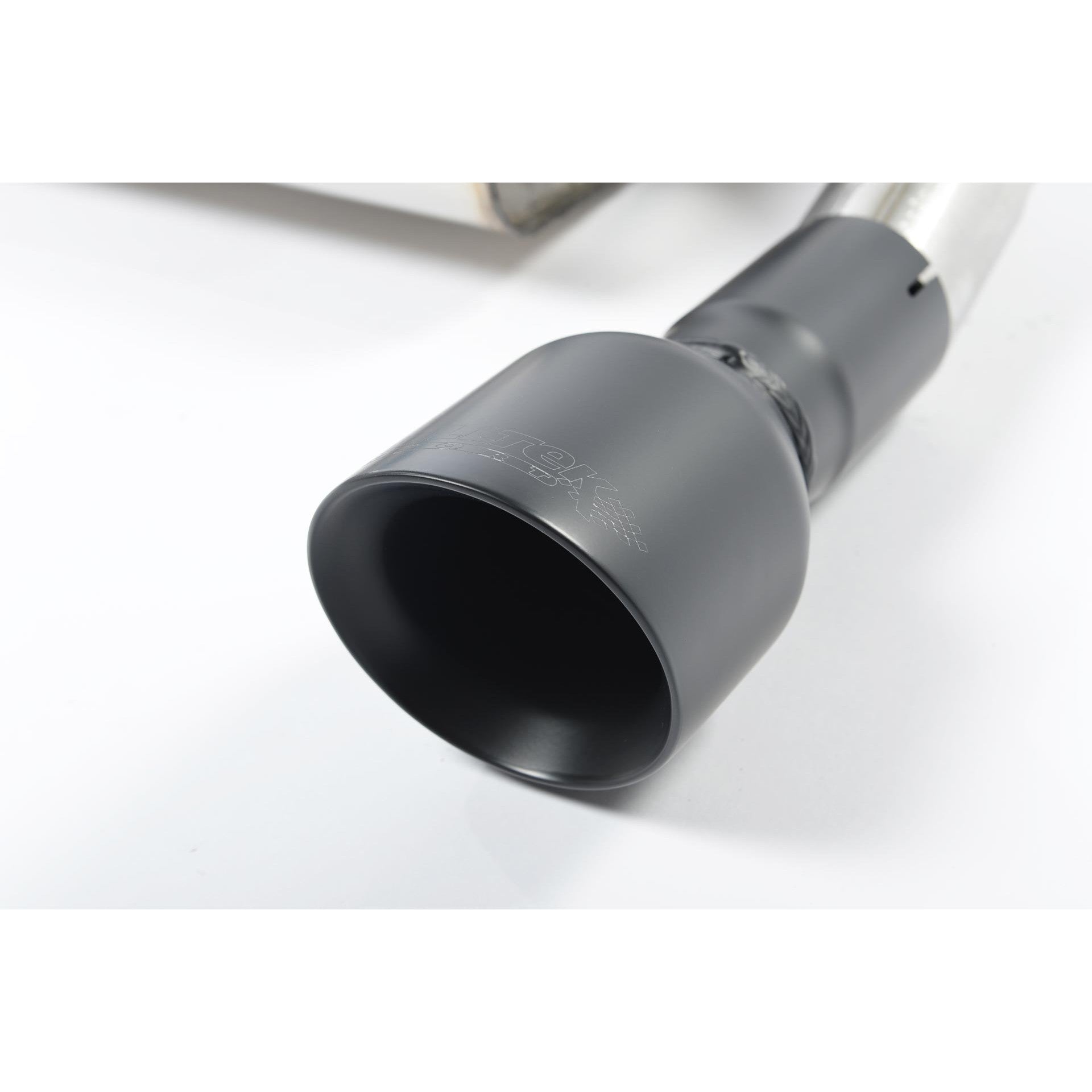 Milltek Sport Resonated Cat-Back Exhaust (VW Golf GTI MK7 Cerakote Black Tips) for Volkswagen Golf MK7 (2013–2016)